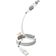 TYPE-Cケーブル マグネット式(ケーブル&コネクター) 1.8m ホワイト FUSBMGCS18WH