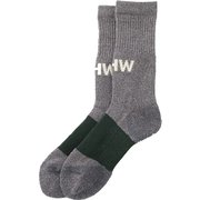 MHWウールソックス Mhw Wool Sock OE9721 049 Titnium Sサイズ [アウトドア ソックス]