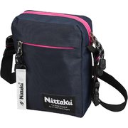 NK7520 DP1 [卓球バッグ・ケース デイリーポーチ ネイビー×ピンク]