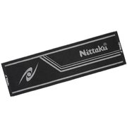 NL9235 LS3 [卓球アクセサリー LINE SPORTS TOWEL（ラインスポーツタオル） ブラック×グレー]