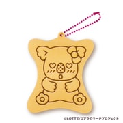 コアラのマーチ ビスケット型ラバーマスコット 目がハートワルツちゃん [キャラクターグッズ]