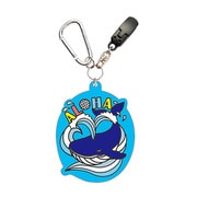 PC-146 [ALOHA WHALE PUTTER CATCHER RUBBER TYPE BL パターキャッチャー＆ネームタグ]