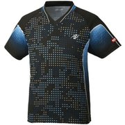 NW2189 71 J130 [卓球ゲームシャツ SKYMILKY SHIRT（スカイミルキーシャツ） 男女兼用/Jr.サイズ対応 ブラック J130]