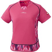 NW2197 21 S [卓球ゲームシャツ ERINE SHIRT（エリネシャツ） 女子用 ピンク S]