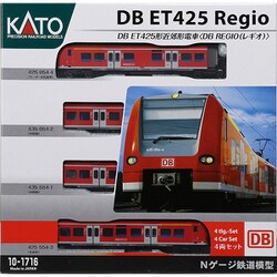 新品未使用KATO DB ET425形近郊形電車 (レギオ)10-1716 開封動画】KATO 10-1716 DB ET425形近郊形電車〈DB REGIOレギオ