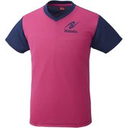 NX2090 21 L [卓球アパレル VNT-4（VネックTシャツ-4） 男女兼用・ジュニア対応 ピンク L]