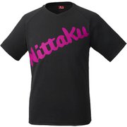 NX2091 71 XO [卓球アパレル B-LOGO T-SHIRT（ビーロゴTシャツ） 男女兼用 ブラック XO]