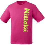 NX2097 21 J130 [卓球アパレル B-LOGO T-SHIRT-2（ビーロゴTシャツ2） 男女兼用 ピンク J130]