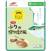 おいしさ満天食堂ぶりの照り焼き風 65g [健康食品]