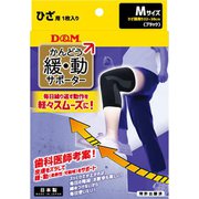 109820 [サポーター 緩動サポーターひざ ブラック M]