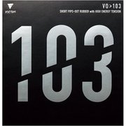 020242 0020 2.0 [ヴィクタス 卓球ラバー VO>103 黒 2.0]