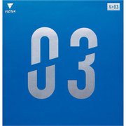 020771 0020 1.8 [ヴィクタス 卓球ラバー V>03 黒 1.8]