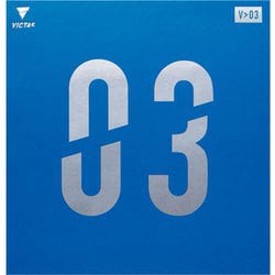 020771 0040 2.0 [ヴィクタス 卓球ラバー V>03 赤 2.0]