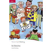 Pearson English Readers Level 1 Six Sketches CD Pack [洋書ELT]