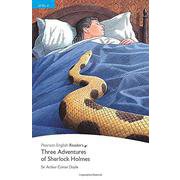 Pearson English Readers Level 4 Three Adventures of S. Holmes [洋書ELT]