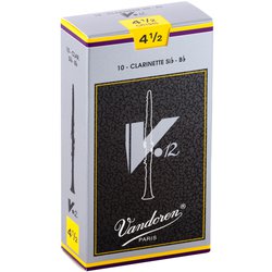 CR1945 [B♭クラリネットリード V.12 硬さ：4-1/2 (10枚入り)]