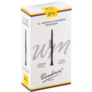 CR1635T [B♭クラリネットリード ジャーマン・ホワイトマスター・トラディショナル 硬さ：3-1/2 (10枚入り)]