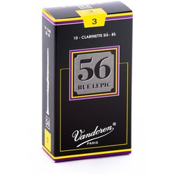 CR503 [B♭クラリネットリード ルピック56 硬さ：3 (10枚入り)]
