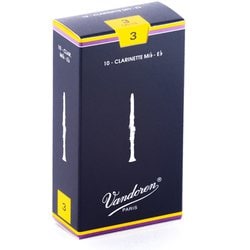 CR113 [E♭クラリネットリード トラディショナル 硬さ：3 (10枚入り)]