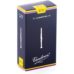 CR1135 [E♭クラリネットリード トラディショナル 硬さ：3-1/2 (10枚入り)]