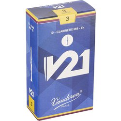 CR813 [E♭クラリネットリード V21 硬さ：3 (10枚入り)]