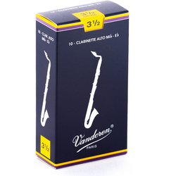 CR1435 [アルトクラリネットリード トラディショナル 硬さ：3-1/2 (10枚入り)]