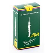 SR302 [ソプラノサクソフォンリード ジャバ(JAVA) 硬さ：2 (10枚入り)]