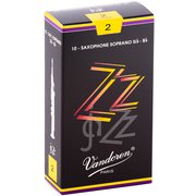 SR402 [ソプラノサクソフォンリード ズィーズィー(ZZ) 硬さ：2 (10枚入り)]