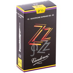 SR4025 [ソプラノサクソフォンリード ズィーズィー(ZZ) 硬さ：2-1/2 (10枚入り)]