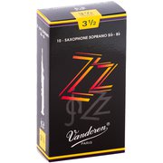 SR4035 [ソプラノサクソフォンリード ズィーズィー(ZZ) 硬さ：3-1/2 (10枚入り)]