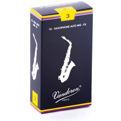 ヨドバシ.com - VANDOREN バンドーレン SR213 [アルトサクソフォンリード トラディショナル 硬さ：3 (10枚入り)]  通販【全品無料配達】