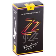 SR412 [アルトサクソフォンリード ズィーズィー(ZZ) 硬さ：2 (10枚入り)]