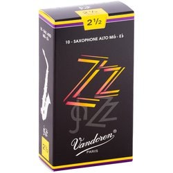 SR4125 [アルトサクソフォンリード ズィーズィー(ZZ) 硬さ：2-1/2 (10枚入り)]