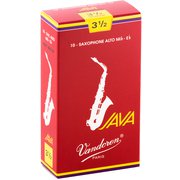 SR2635R [アルトサクソフォンリード ジャバ・ファイルド・レッドカット(JAVA FILED RED CUT) 硬さ：3-1/2 (10枚入り)]