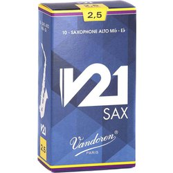 SR8125 [アルトサクソフォンリード V21 硬さ：2-1/2 (10枚入り)]