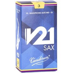 SR813 [アルトサクソフォンリード V21 硬さ：3 (10枚入り)]