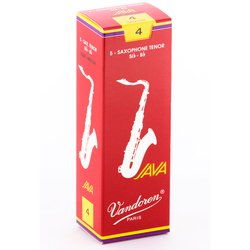 SR274R [テナーサクソフォンリード ジャバ・ファイルド・レッドカット(JAVA FILED RED CUT) 硬さ：4 (5枚入り)]