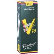 SR7425 [バリトンサクソフォンリード V16 硬さ：2-1/2 (5枚入り)]