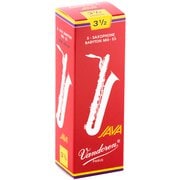 SR3435R [バリトンサクソフォンリード ジャバ・ファイルド・レッドカット(JAVA FILED RED CUT) 硬さ：3-1/2 (5枚入り)]