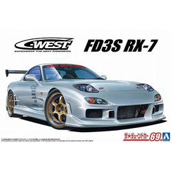 ザ☆チューンドカー 1/24 C-WEST FD3S RX-7 ’99（マツダ） [組立式プラスチックモデル]