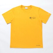 スウィンアベニューショートスリーブTシャツ Swin Avenue Short Sleeve Tee PM0090 Bright Marigold Animal 772 XLサイズ [アウトドア カットソー メンズ]