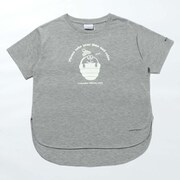 アフターマウンテンウィメンズショートスリーブTシャツ After Mountain W Short Sleeve Tee PL0156 Columbia Grey Heather,C Graphic 039 Sサイズ [アウトドア カットソー レディース]