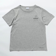スウィンアベニューウィメンズショートスリーブTシャツ Swin Avenue W Short Sleeve Tee PL0168 Cloumbia Grey Heather,Alphabet 040 XLサイズ [アウトドア カットソー レディース]