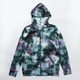 ポーラーパイオニアウィメンズフルジップフーディ Polar Pioneer W Full Zip Hoodie PL3170 Thyme Green Tie Dye Timberwolf 369 Lサイズ [アウトドア スウェット レディース]