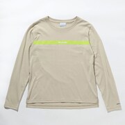サンシャインクリークウィメンズロングスリーブＴシャツ Sunshine Creek W Long Sleeve Tee PL0184 Light Clay 217 Lサイズ [アウトドア カットソー レディース]