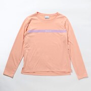 サンシャインクリークウィメンズロングスリーブＴシャツ Sunshine Creek W Long Sleeve Tee PL0184 Light Coral 848 Lサイズ [アウトドア カットソー レディース]
