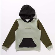 コロンビアパークフーディー Columbia Park Hoodie AB0060 Safari,New Olive 348 Sサイズ [アウトドア トップス キッズ]
