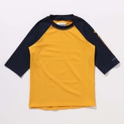サンディショアーズショートスリーブサンガード Sandy Shores Short Sleeve Sunguard AY0019 Bright Gold,Collegiate Navy 791 Lサイズ [アウトドア トップス キッズ]