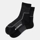 メテオミッドソックス Meteor Mid Socks PU2303 010 Black S/Mサイズ [アウトドア ソックス]