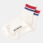 ホーソンミッドペーパーソックス Hawthorne Mid Paper Socks PU2305 100 White, Red Spark L/XLサイズ [アウトドア ソックス]